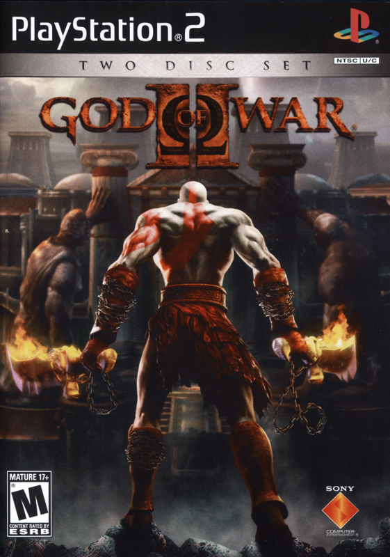 God of War 2 [Platinum] box art for Playstation 2